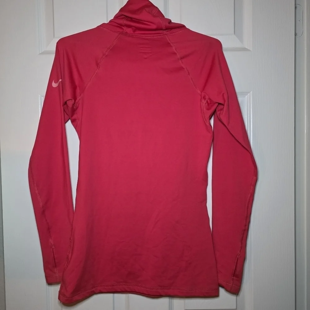 Nike Pro Dry Fit Long Sleeve Drawstring Turtleneck Sz Small